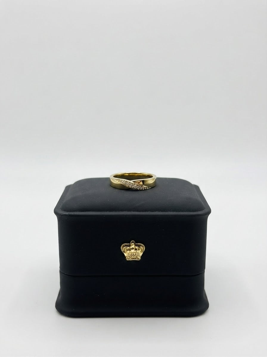 Anillo Aura real - Oro 18k